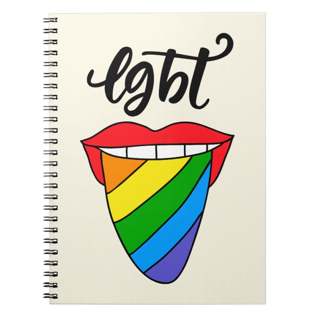 HBT Rainbow Tunga Anteckningsbok (Framsidan)