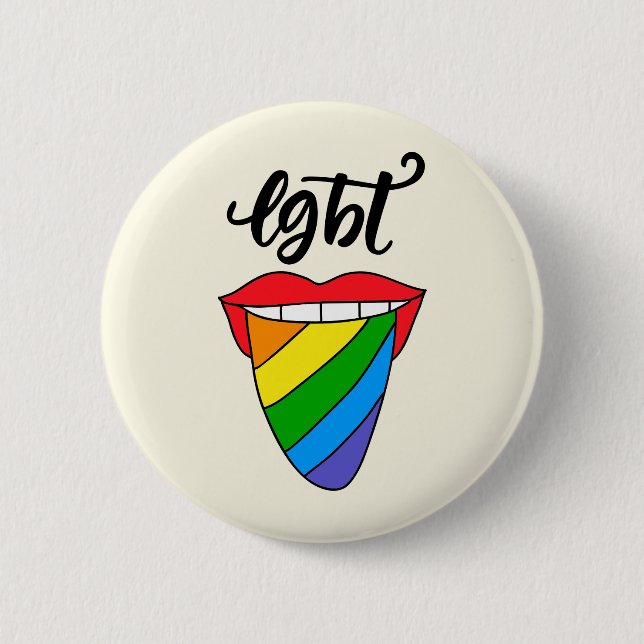 HBT Rainbow Tunga Knapp (Framsida)