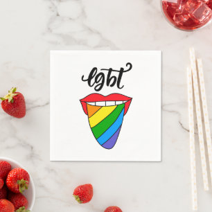 HBT Rainbow Tunga Pappersservett