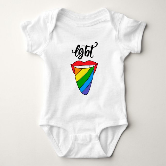 HBT Rainbow Tunga T Shirt (Framsida)