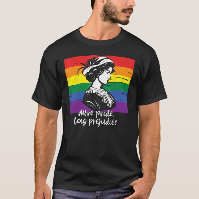 HBT-teknik möjliggör mer Pride mindre fördomsfri m T Shirt (Framsida)