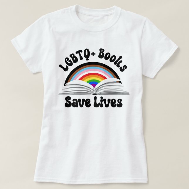 HBT TQ+ Bokar Spara Lives T Shirt (Design framsida)