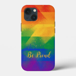 HBT TQ+ Flagga Färg Fodral-Mate iphone case