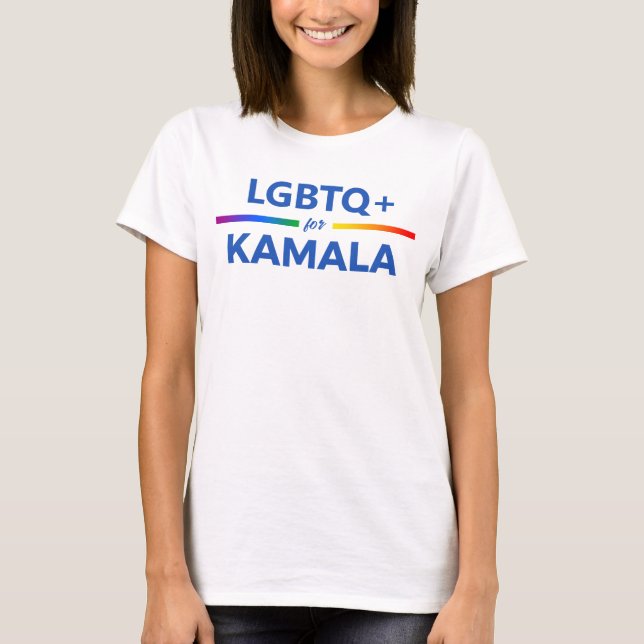 HBT TQ för Kamala Harris T Shirt (Framsida)