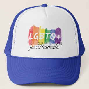 HBT TQ för Kamala Rainbow Gay pride Keps