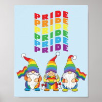 HBT TQ Gay pride Rainbow Gnomes