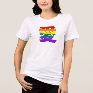 HBT TQ KÄRLEK i Kanji och kinesiska Kärlek är Kärl T Shirt