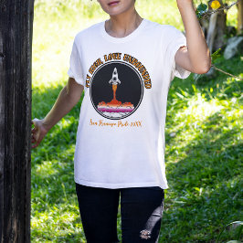 HBT TQ-Lesbisk Flagga, Flyghöjd, Kärlek utan gräns T Shirt