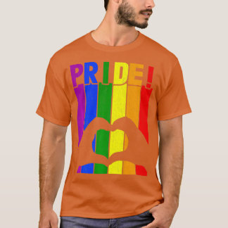 HBT TQ-Pride och Kärlek Gay Lesbisk Heart-underbar T Shirt
