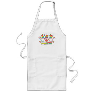 HBT TQ - Pridet - Garden Gnome - Rainbow Färg Långt Förkläde