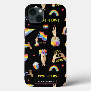 HBT TQ Rainbow Pride Mönster   Monogram