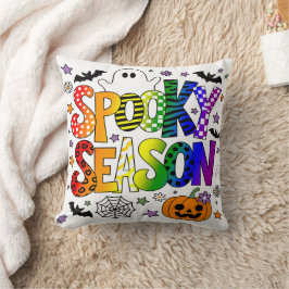 HBT TQ Rainbow Spooky Season Halloween Kudde