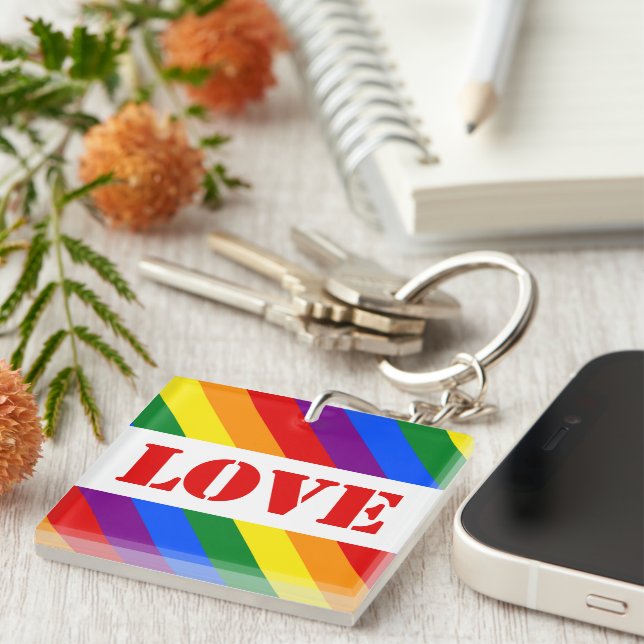 HBT-tQ+ Regnbåge Flagga Kärlek för Pride månad - (Högra Framsidan)