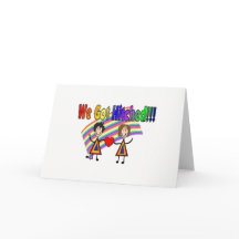 HBT-TQ - Vi Har Hitched Bröllop-meddelande