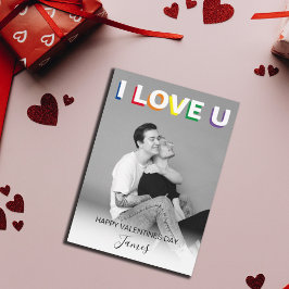 HBT Valentines day Helgdag-kort Julkort