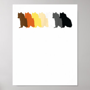 HBT-växeln Pappa, Gay pride, måndag - Sitta, växel Poster