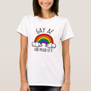 HBTQ AF och stolt över det T Shirt