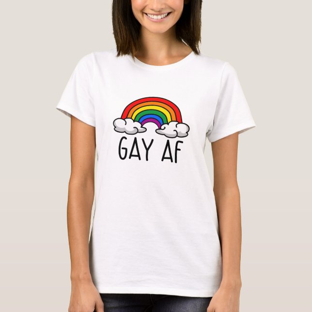 HBTQ AF T SHIRT (Framsida)