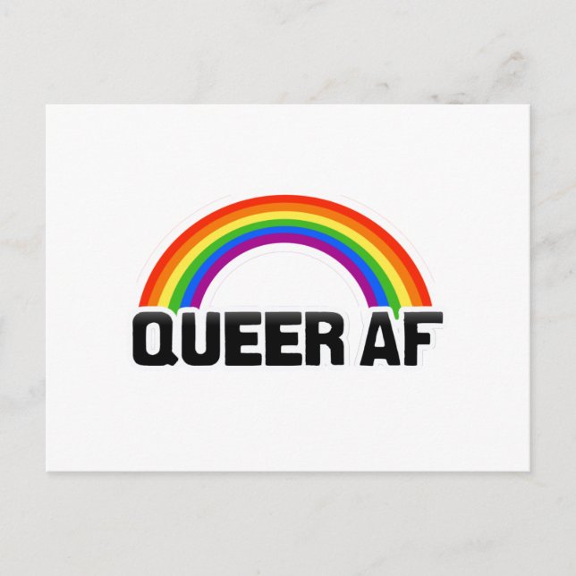 HBTQ AF VYKORT (Framsida)