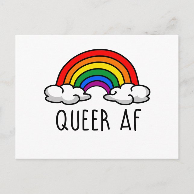 HBTQ AF VYKORT (Framsida)