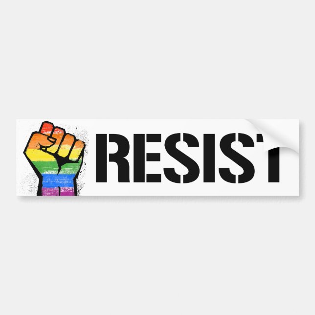 HBTQ+-aktivism Bildekal (Framsidan)