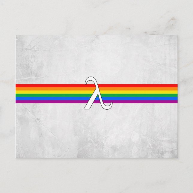 HBTQ-aktivism Vykort (Framsida)