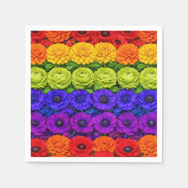 🌈HBTQ+ APPLÅDER!  Frodas Tillsammans  Pappersservett (Framsidan)