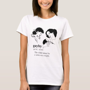 HBTQ-BARN (Lesbisk) T Shirt