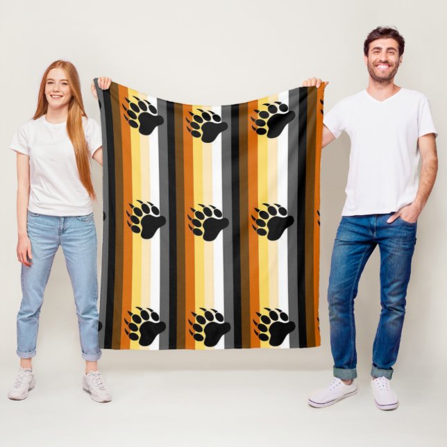 HBTQ Björn Pride presentkastande filt (På plats)