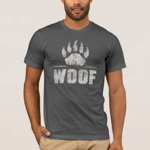 HBTQ Björnstolt björnklosset WOOF ! T Shirt