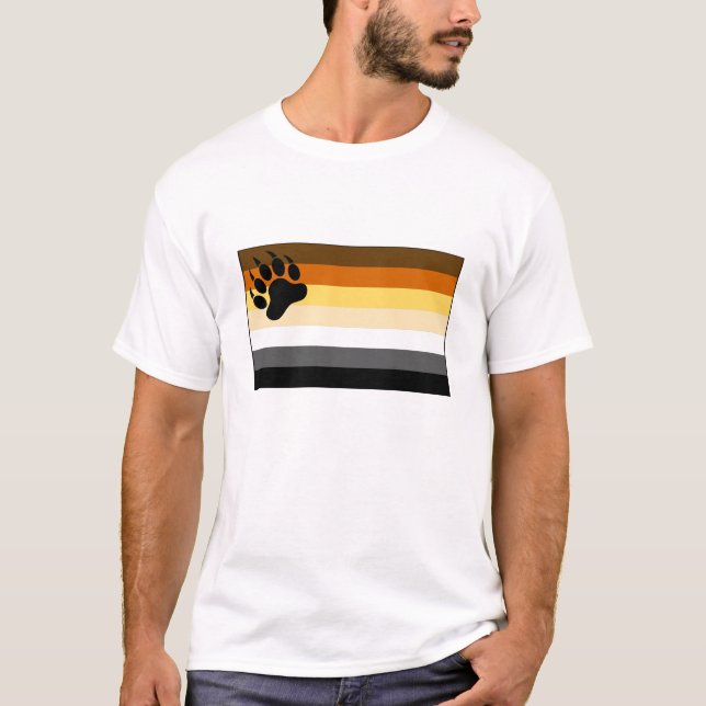 Hbtq-björnstolthetsflagga Tee (Framsida)