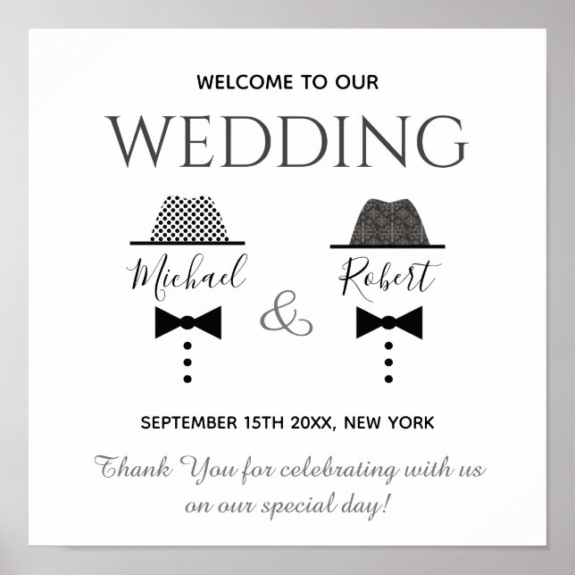 HBTQ-bröllop Poster (Framsidan)