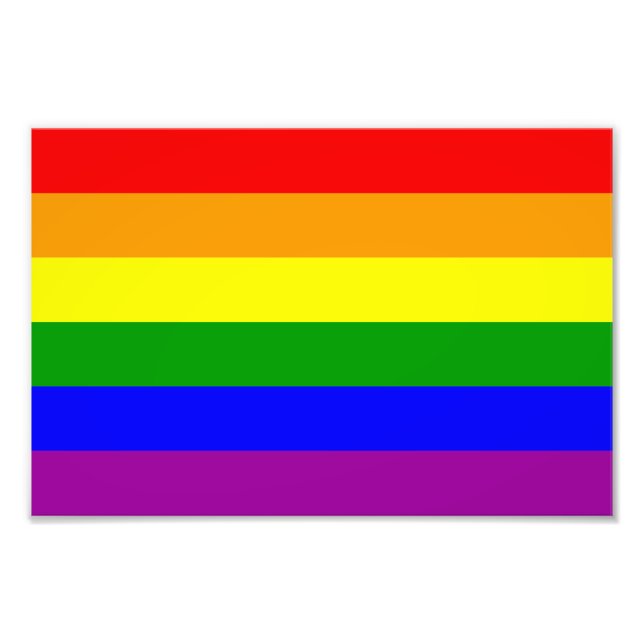 Hbtq-fana Fototryck (Framsidan)