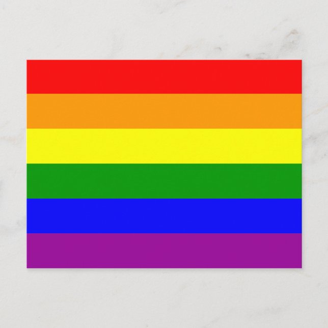 Hbtq-fana Vykort (Framsida)