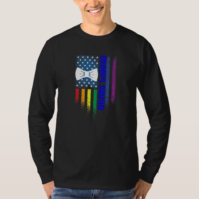 Hbtq-firande Gay Speningsfest Förlovning  6 T Shirt (Framsida)
