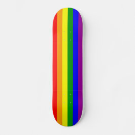 Hbtq-flagga Skateboard Bräda 20 Cm