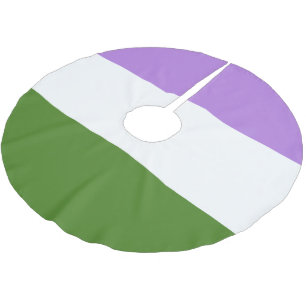 Hbtq-flaggan Julgransmatta Borstad Polyester