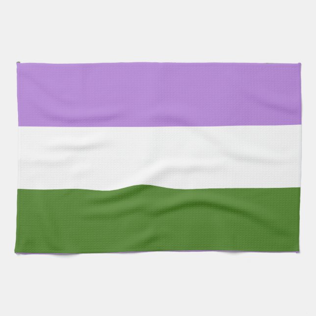 Hbtq-flaggan Kökshandduk (Horisontell)