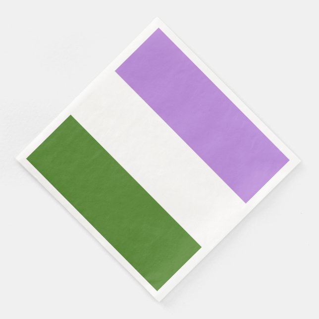 Hbtq-flaggan Pappersservett (Hörn)
