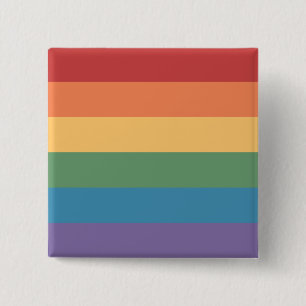 HBTQ-flaggans hemmelsfärgade nyanser Knapp