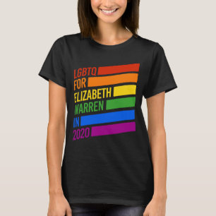 HBTQ FÖR ELIZABETH WARREN T SHIRT