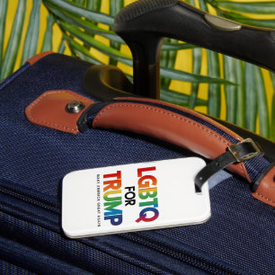 HBTQ FÖR TRUMP GAY LESBISK FÖR TRUMP 2024 BAGAGEBRICKA
