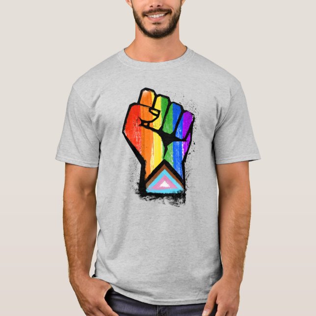 HBTQ FRAMSTEGS STOLTHEHAND T SHIRT (Framsida)