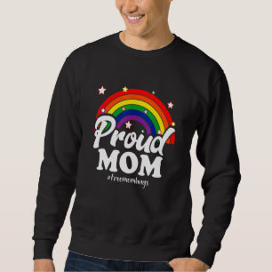 Hbtq fria mormössen Hbtq stolt Hbtq anhängare regn Lång Ärmad Tröja