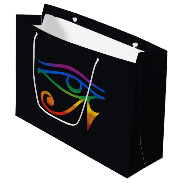 HBTQ Goth Pride Flagga (Framsidan Vinklad)