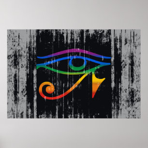 HBTQ GOTH STOLTHETSFLAGG POSTER