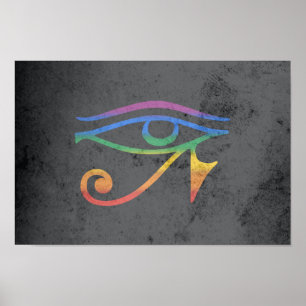 HBTQ GOTH STOLTHETSFLAGG POSTER
