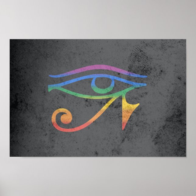 HBTQ GOTH STOLTHETSFLAGG POSTER (Framsidan)