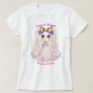 👻🌈HBTQ Halloween-kärlek är magi • Stolthet är ma T Shirt