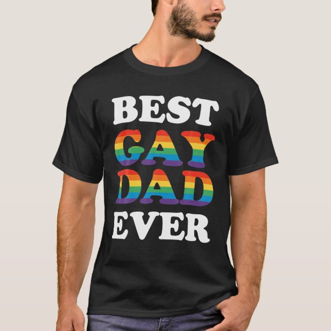 HBTQ HBTQ Allierad Pride Färger Regnbåge Rolig Ret T Shirt (Framsida)